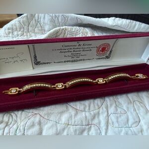 Camrose & Kross Jacqueline Kennedy Collection Gold Bracelet